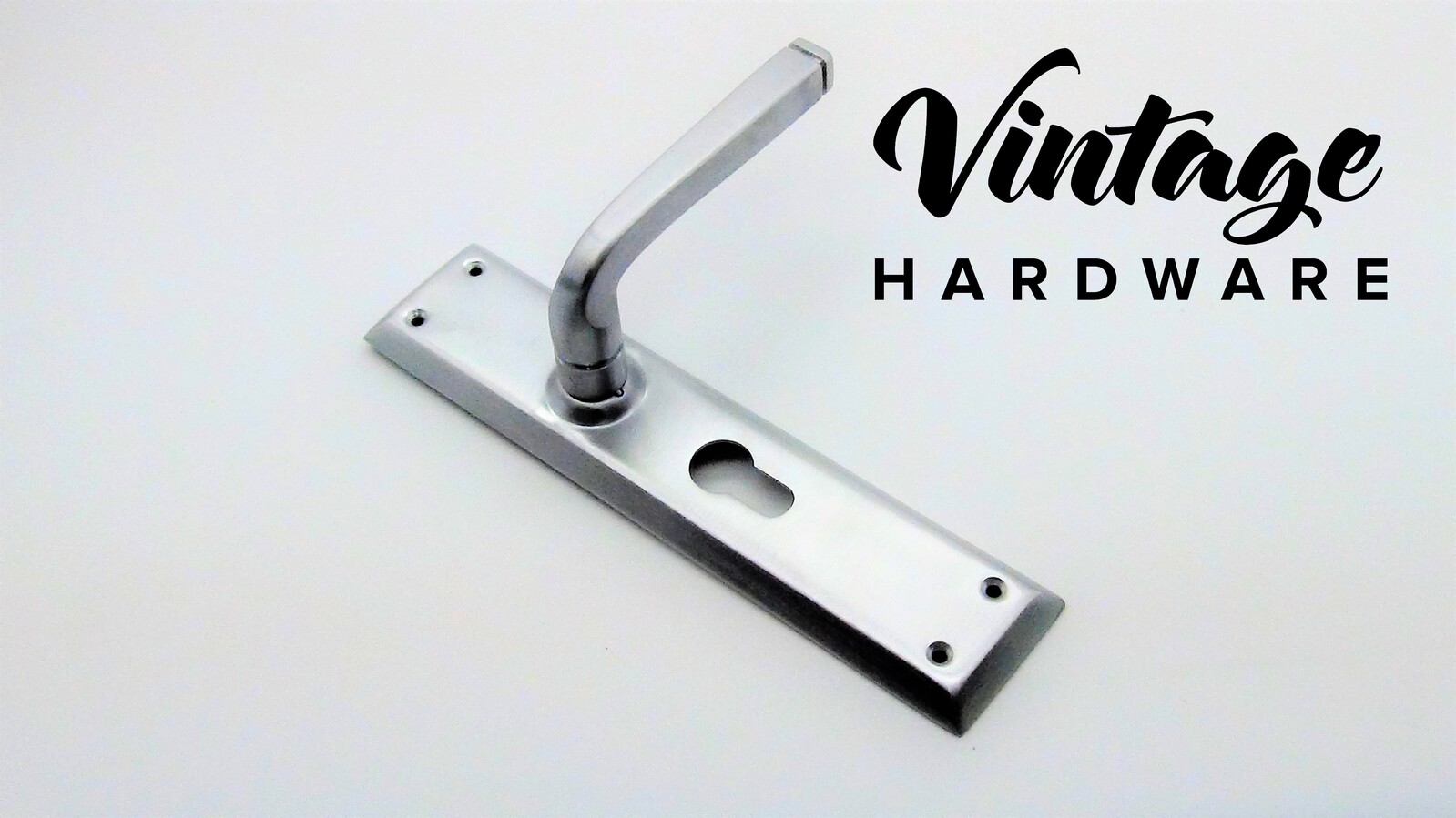 SATIN CHROME, HAMPTON, EURO DOOR HANDLE