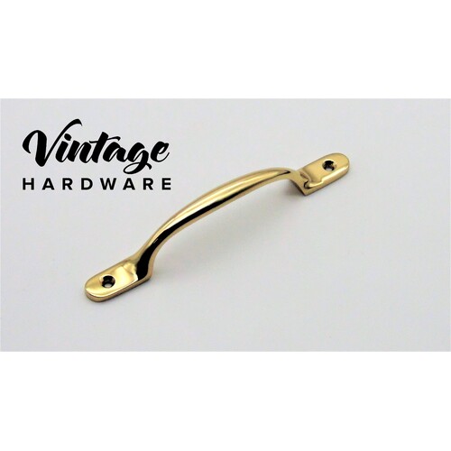 POLISHED BRASS, STANDARD, PULL HANDLE