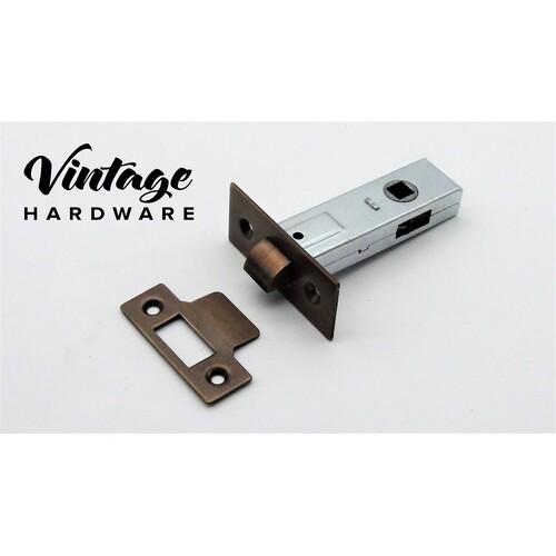 ANTIQUE BRASS, TUBE LATCH [SIZE: 60MM]