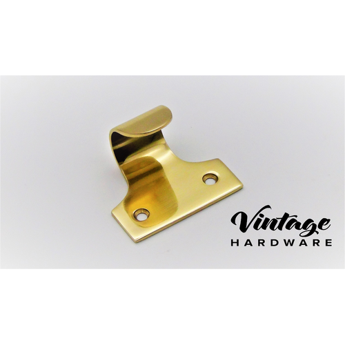 POLISHED BRASS, CLASSIC, SASH LIFT - SOLID BRASS