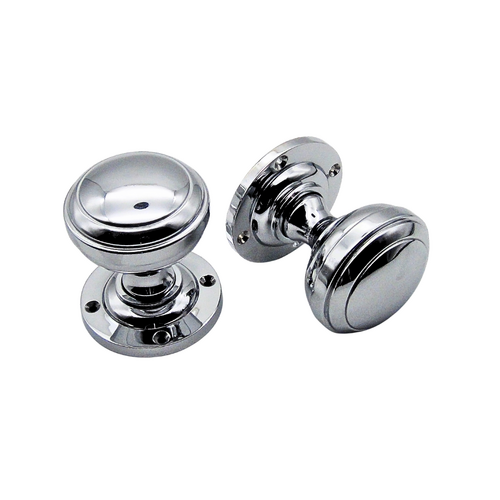 CHROME PLATE, COLONIAL KNOB SET